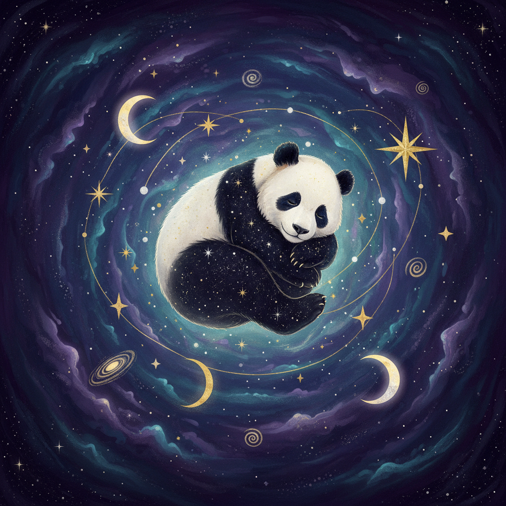 Celestial Cosmic Panda