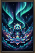 Celestial Panda — Lotus Meditation