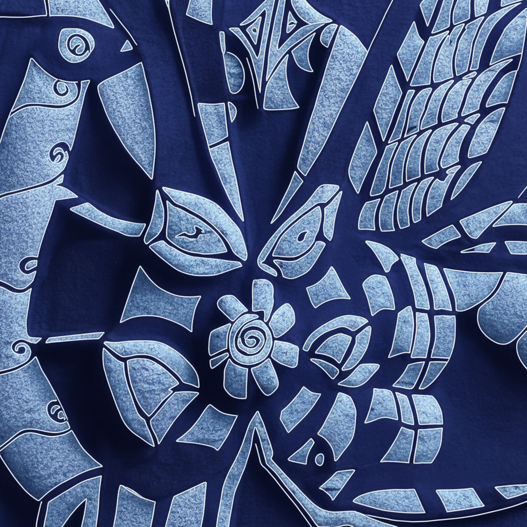 Fragmented Mind — Deep Blue White Edition
