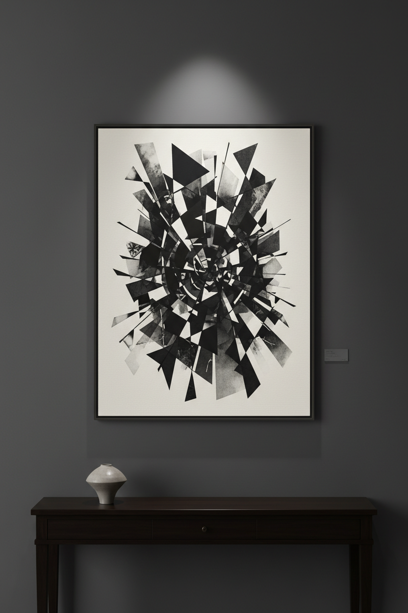 Fragmented Monochrome Dreams