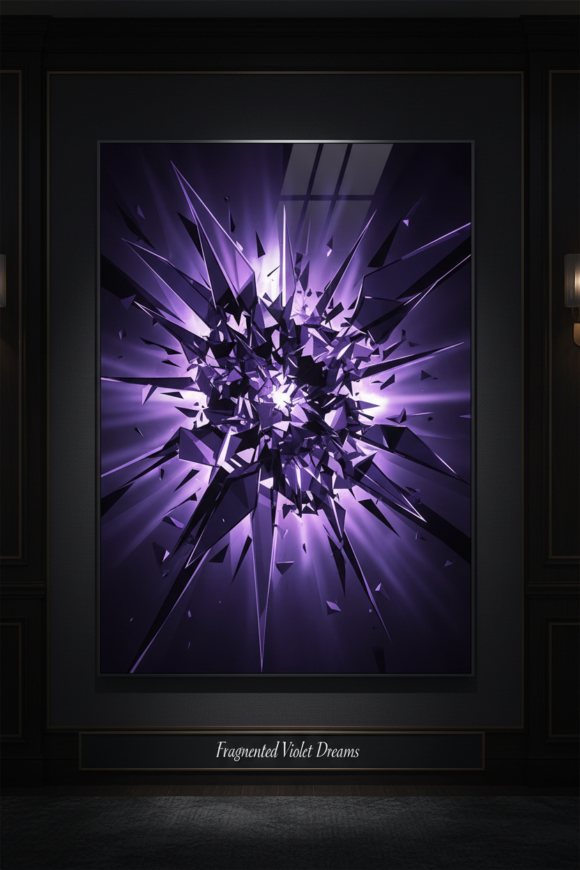 Fragmented Violet Dreams