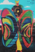 Glitch Butterfly Abstract