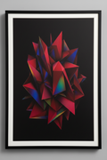 Holographic Crimson Geometry #1