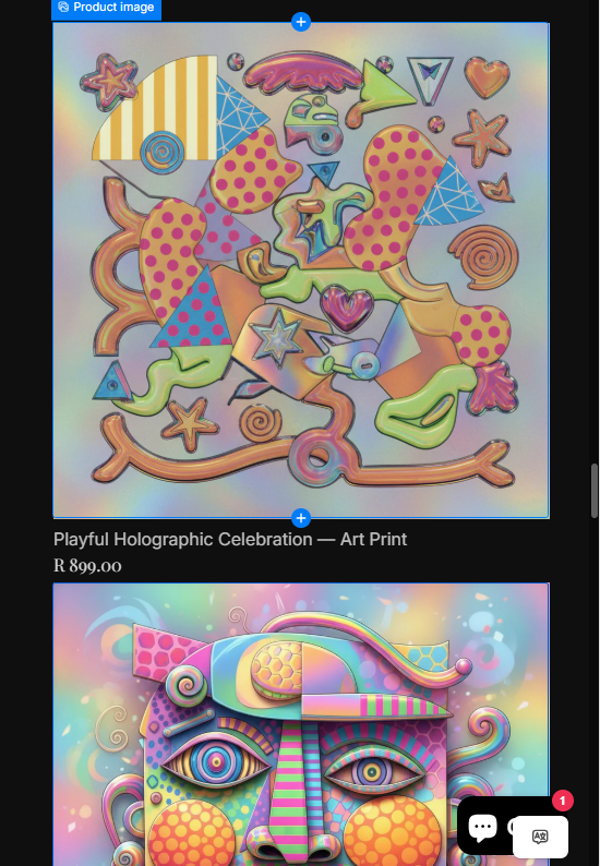 Rainbow Mind — Abstract Consciousness Art Print