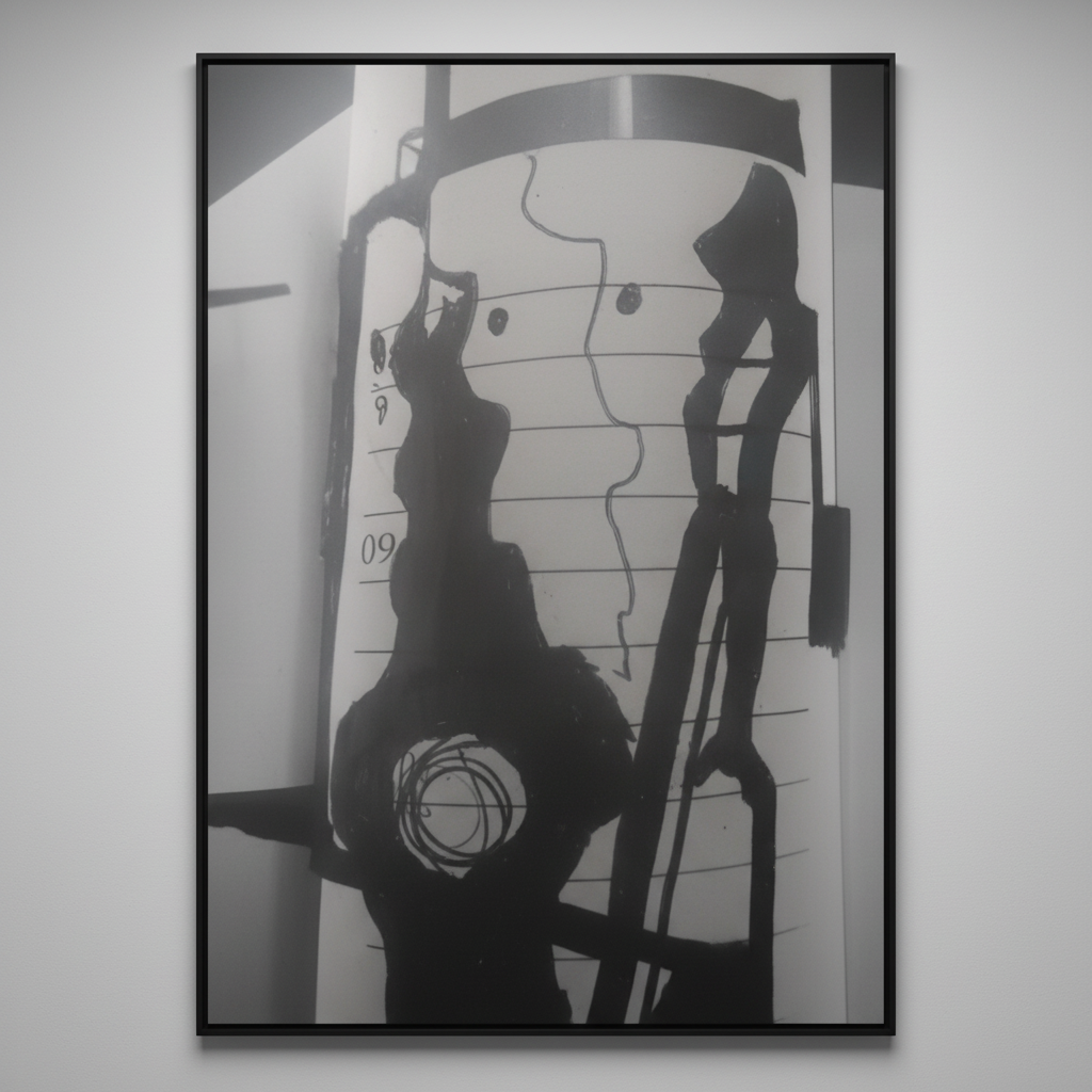 Monochromatic Grey Art