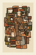 Pattern Play - Original Hand-Drawn Abstract Art Print