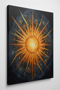 Sun Deity — Abstract Art Print