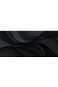 Sophisticated Dark Layers — Abstract Art Print