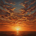 The Last Blaze — A Symphony in Gold and Crimson