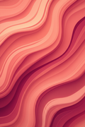 Sunset Coral Liquid Abstract
