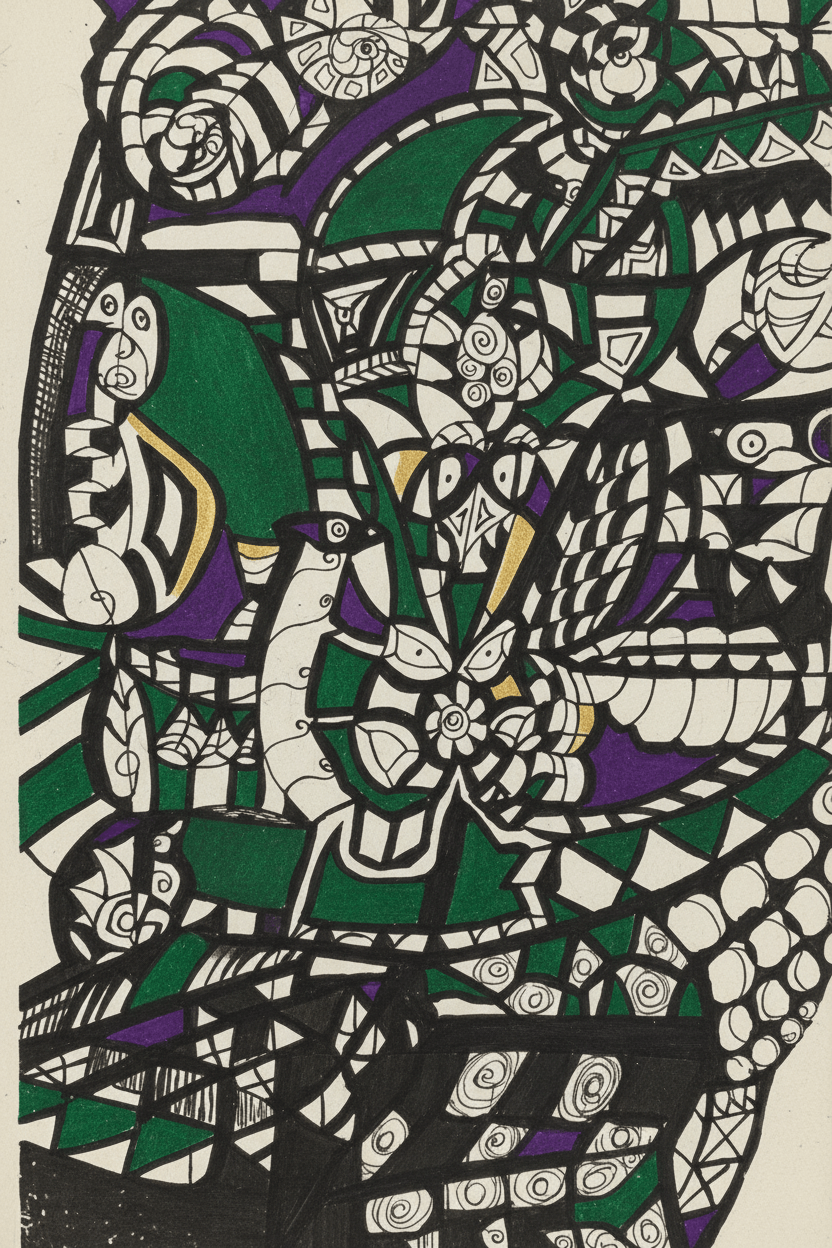 Geometric Reverie — Original AI Edition