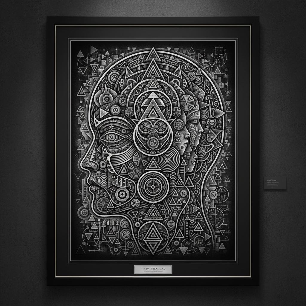 Fragmented Mind — Original Sketch Print