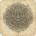 Tribal Machine — Original Sketch Print